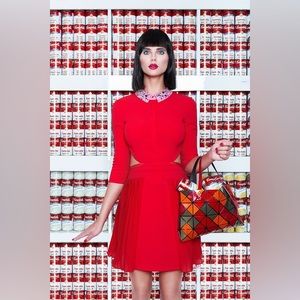 Lauren Platt's Three Floor Sugar Dandy Red & Pink